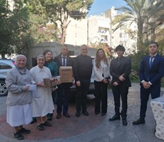 SFTHM donates to the Maronite Nursing Home for Seniors for Christmas